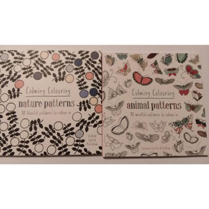 Calming Animal & Patterns~ Adult Coloring Books ‎ 2